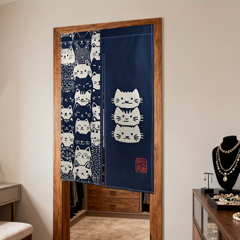 VIKAMA Cute Cat Japanese-Style - đánh giá và giá Home Bathroom Partition