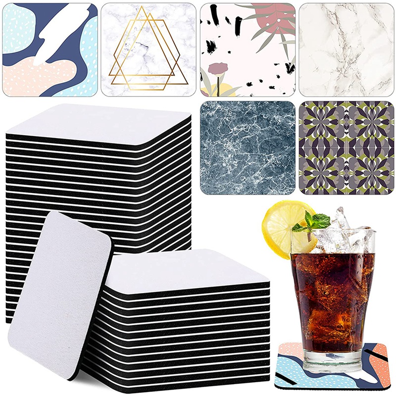 35 Pieces Square Sublimation C - đánh giá và giá Home Kitchen & Bathroom