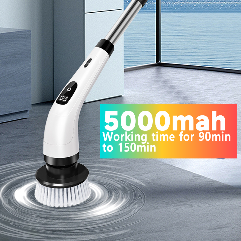 Cordless Household Spin Scrubb - đánh giá và giá Plunger Toilet
