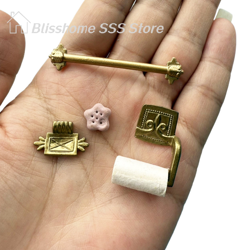 【S】1/12 Dollhouse Simulation P - đánh giá và giá Home Bathroom Gadgets
