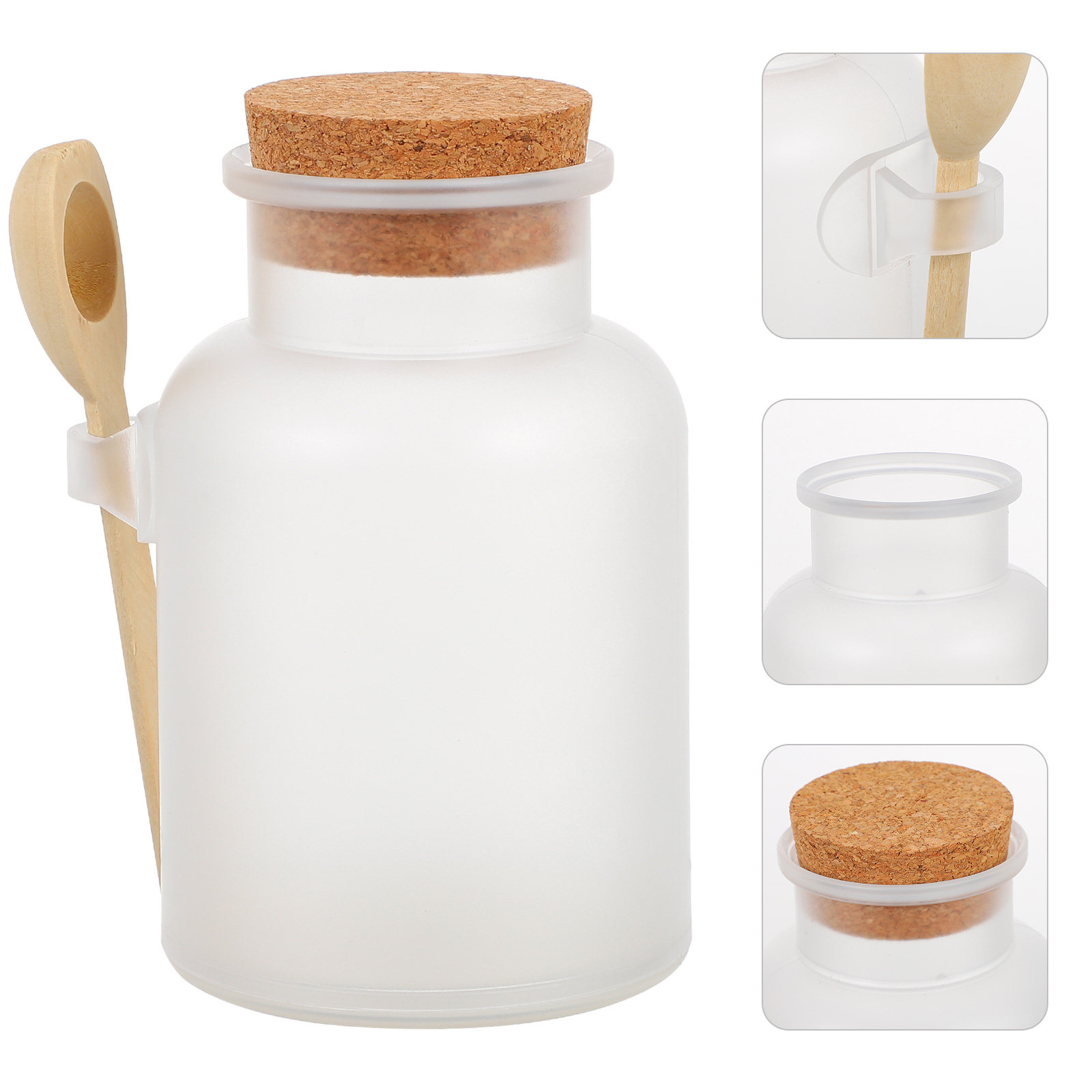 1Pcs Compact Leakproof Dustpro - đánh giá và giá Bath Salts Jar