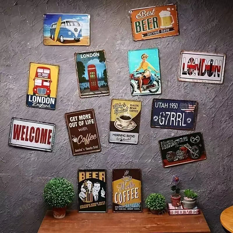 Kitten Bathroom Metal Tin Sign - đánh giá và giá Bathroom Home Visit