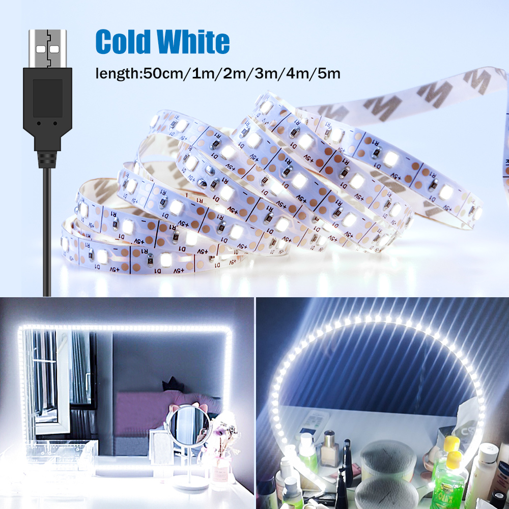 DC5V LED Makeup Mirror Light S - đánh giá và giá Home Bathroom Vanity