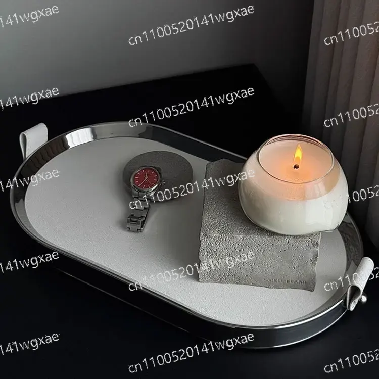 Modern Metal & Leather Oval De - đánh giá và giá Home Bathroom Vanity