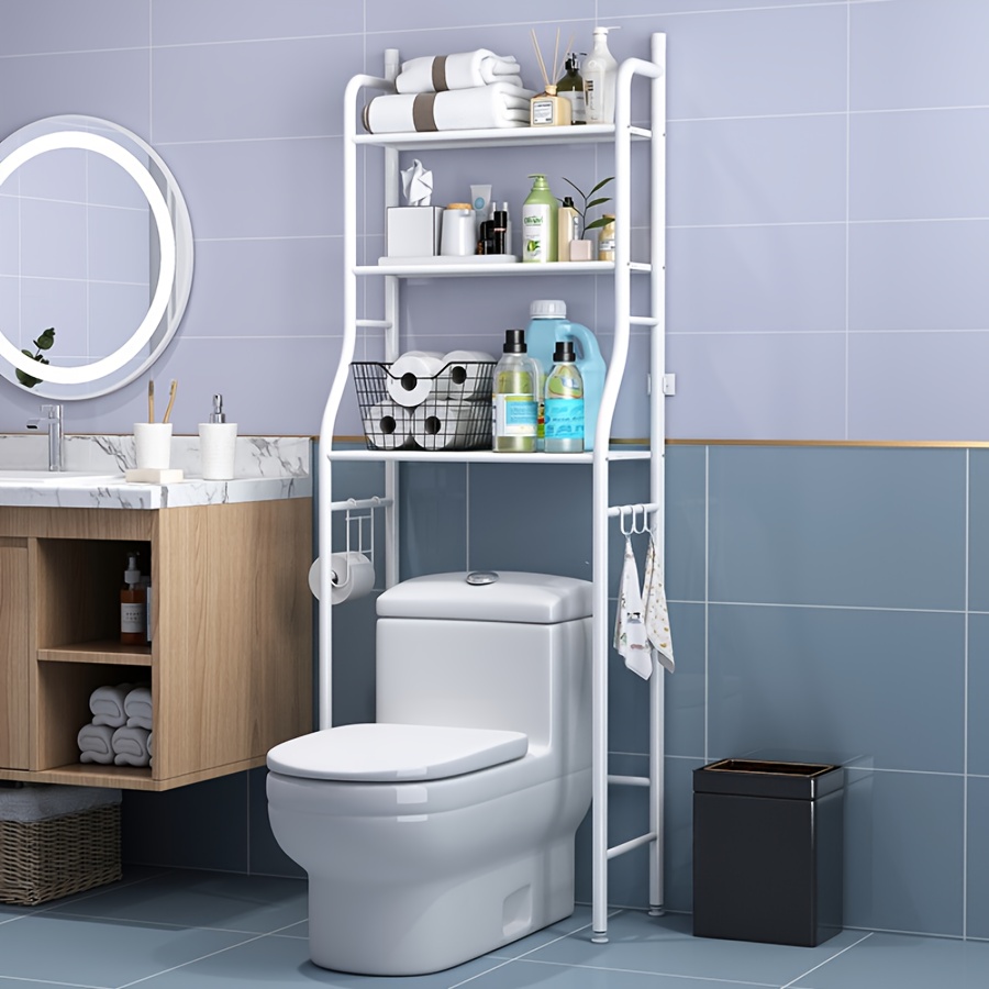 usOver-The-Toilet Storage Rack - đánh giá và giá Home Bathroom Essentials