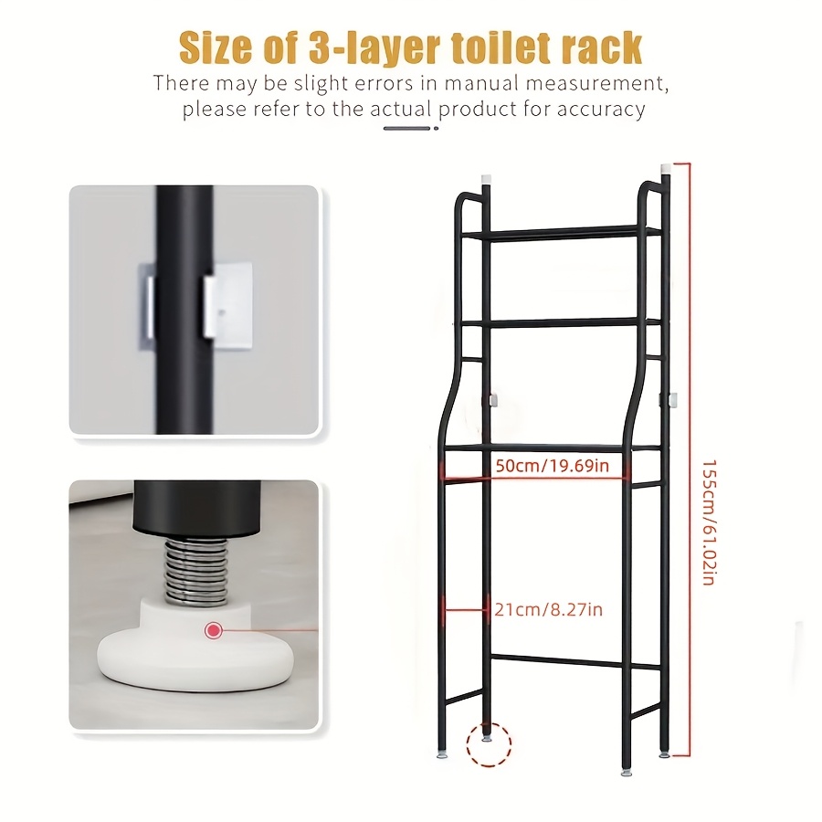 usOver-The-Toilet Storage Rack - đánh giá và giá Home Bathroom Essentials