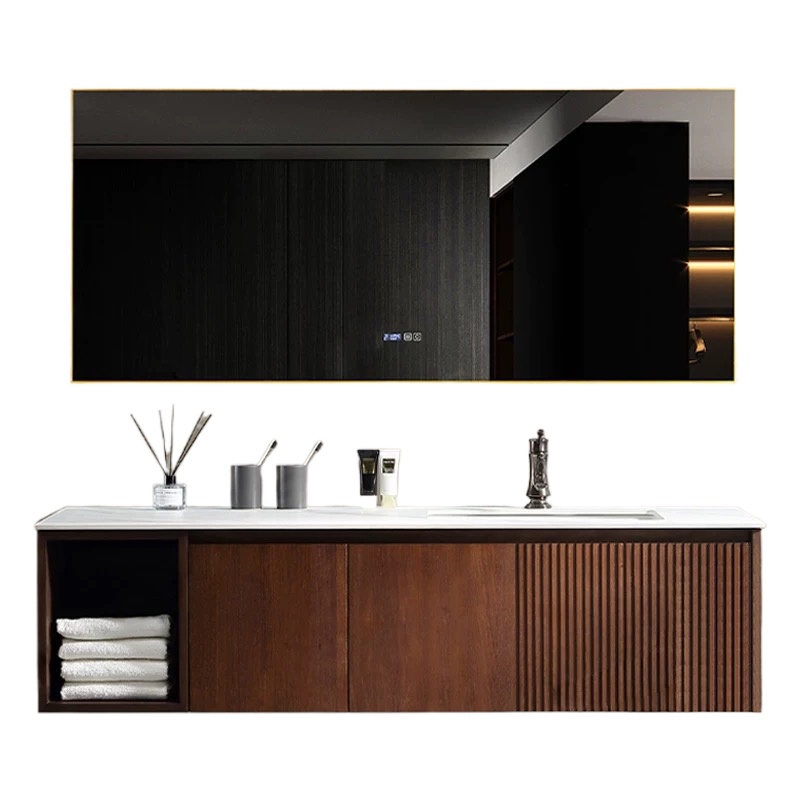 Bathroom combination cabinet W - đánh giá và giá Home Bathroom Vanity