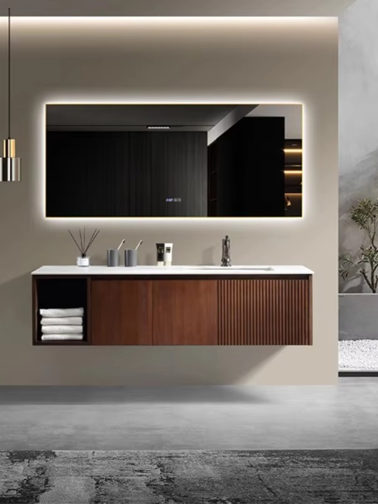 Bathroom combination cabinet W - đánh giá và giá Home Bathroom Vanity