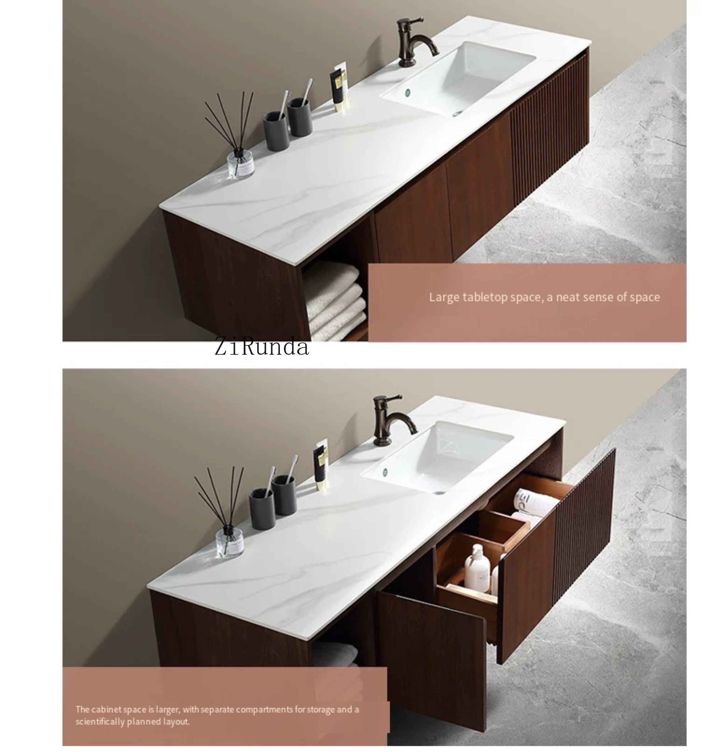Bathroom combination cabinet W - đánh giá và giá Home Bathroom Vanity