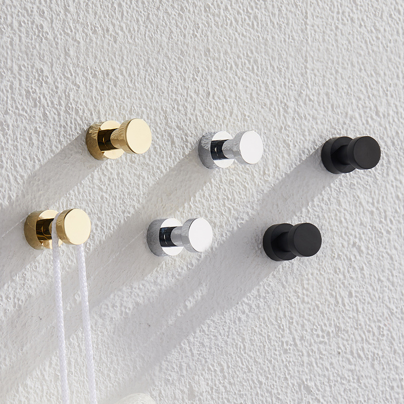 2/3/4/5pcs Brass Robe Hooks Ru - đánh giá và giá Home Bathroom Gadgets