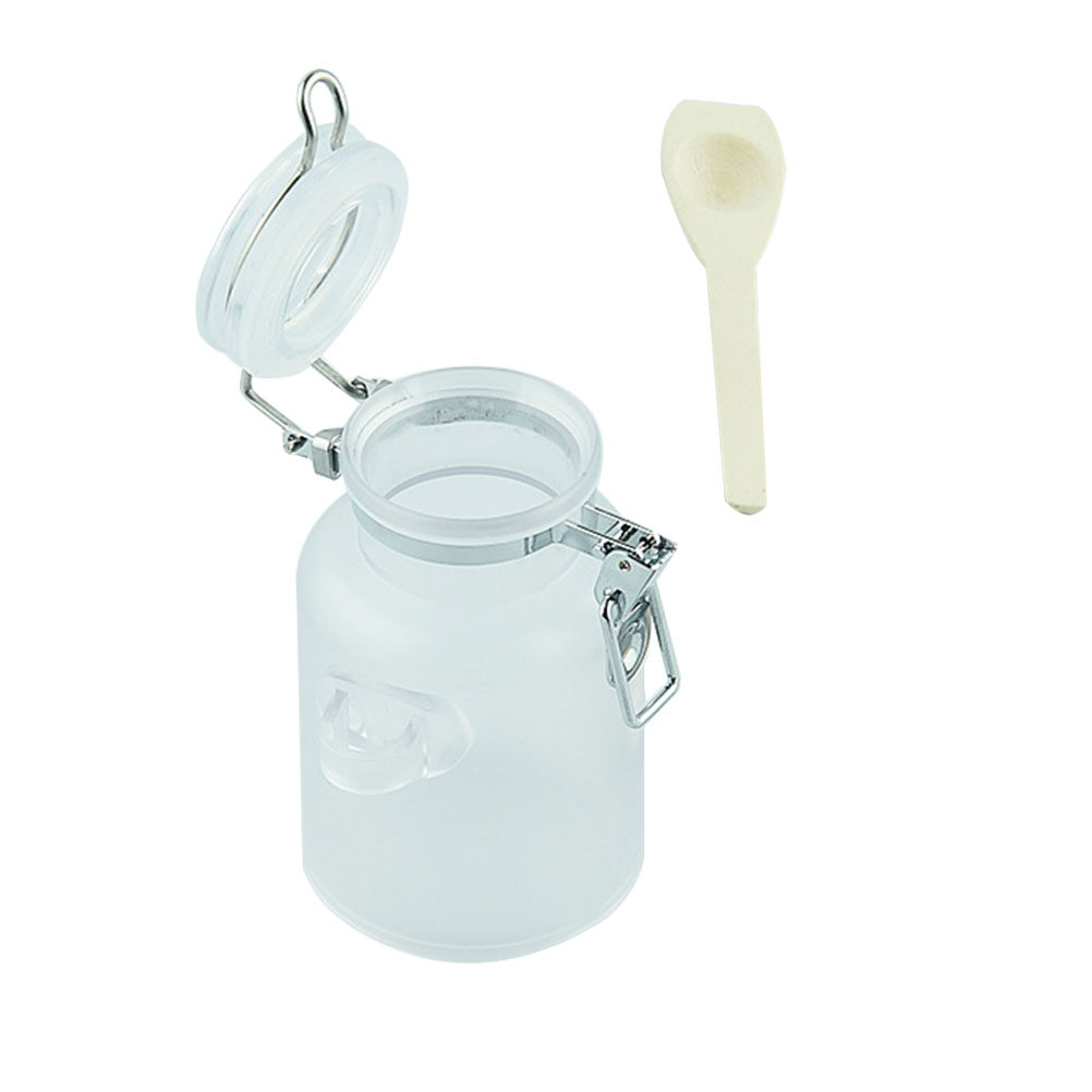 1Set Frosted Textured Empty Bo - đánh giá và giá Bath Salts Jar