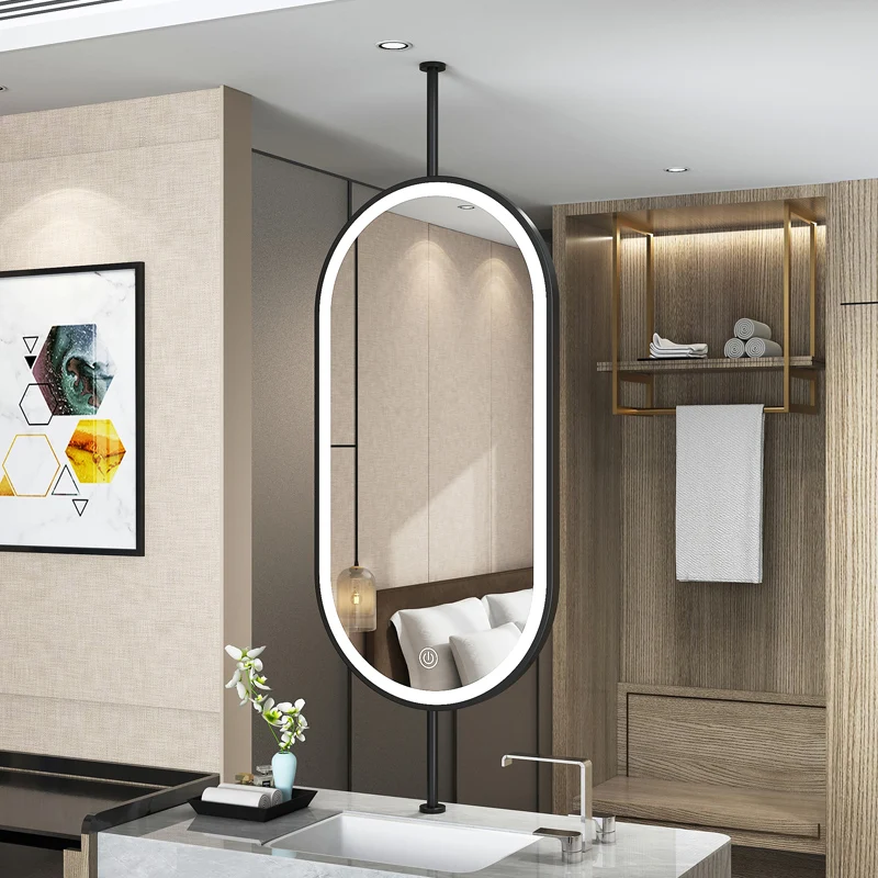 Size60x90cm Ceiling Oval Hangi - đánh giá và giá Home Bathroom Vanity